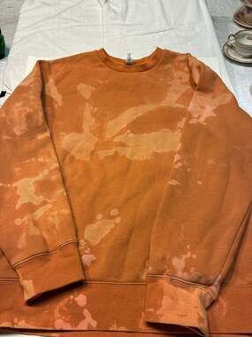 AS Colour United Bleach-Dyed Crewneck Sweatshirt